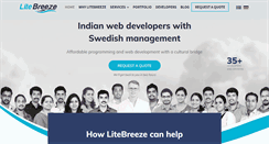 Desktop Screenshot of litebreeze.com